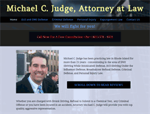 Tablet Screenshot of mikejudge.net